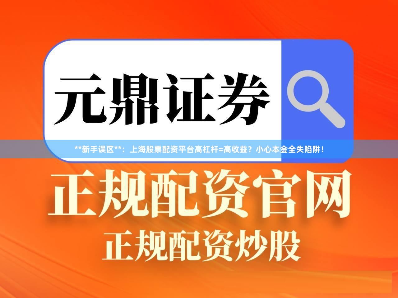 **新手误区**：上海股票配资平台高杠杆=高收益？小心本金全失陷阱！