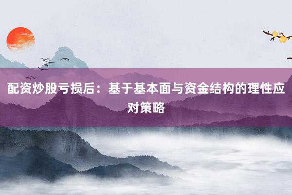 配资炒股亏损后：基于基本面与资金结构的理性应对策略