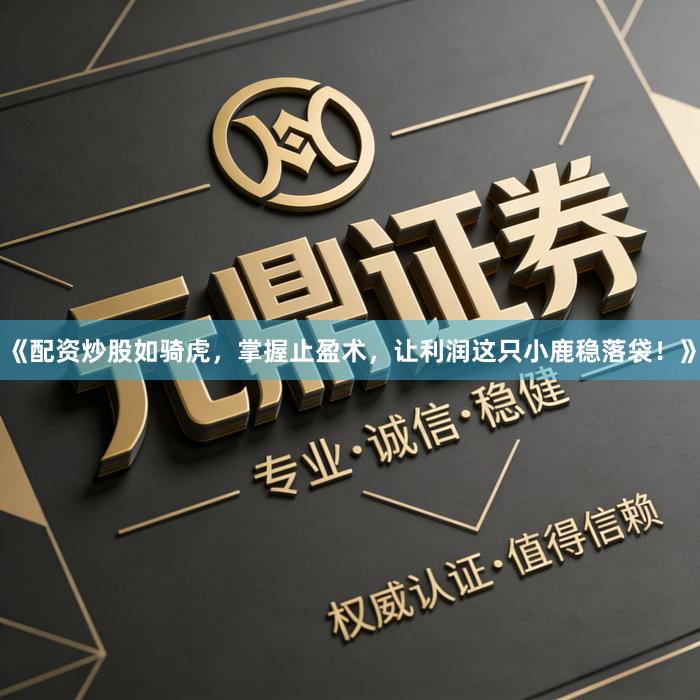 《配资炒股如骑虎，掌握止盈术，让利润这只小鹿稳落袋！》
