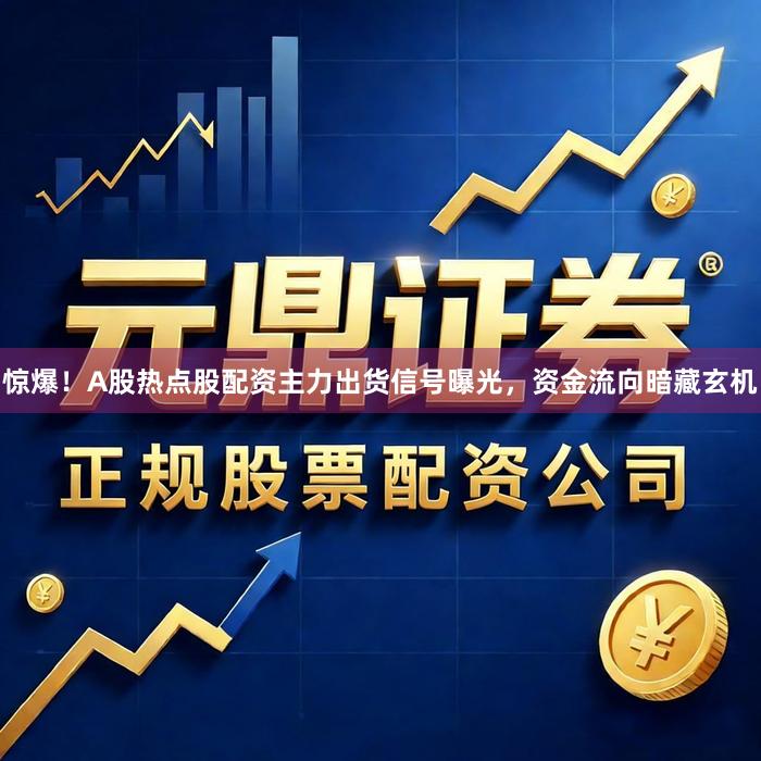 惊爆！A股热点股配资主力出货信号曝光，资金流向暗藏玄机