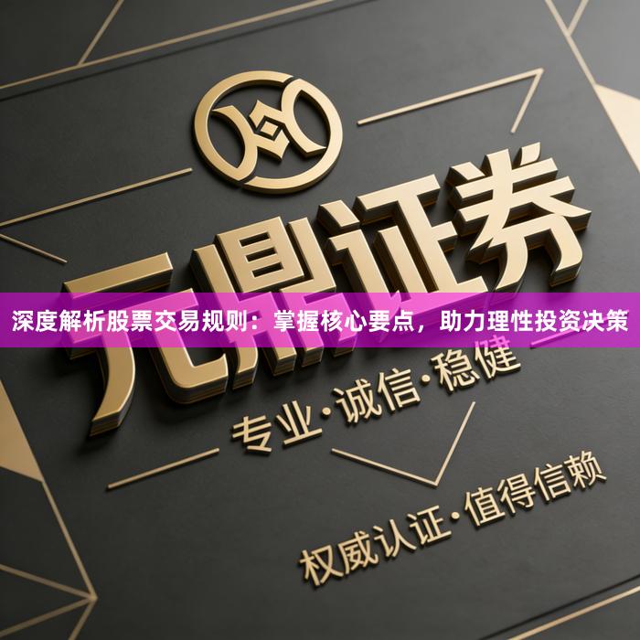 深度解析股票交易规则：掌握核心要点，助力理性投资决策
