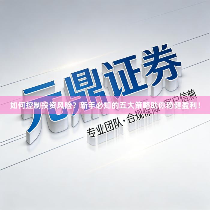 如何控制投资风险？新手必知的五大策略助你稳健盈利！