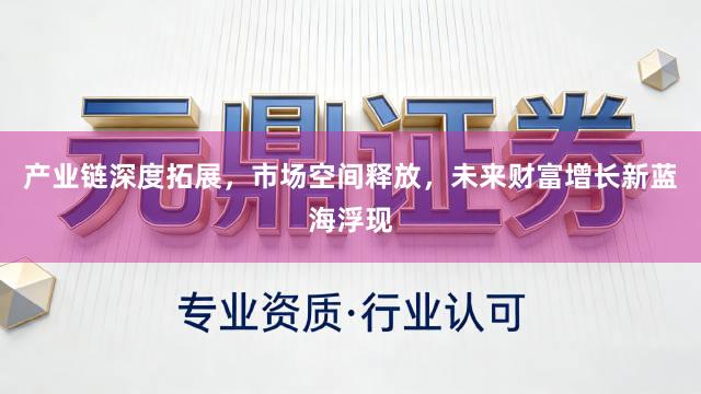 产业链深度拓展,市场空间释放,未来财富增长新蓝海浮现