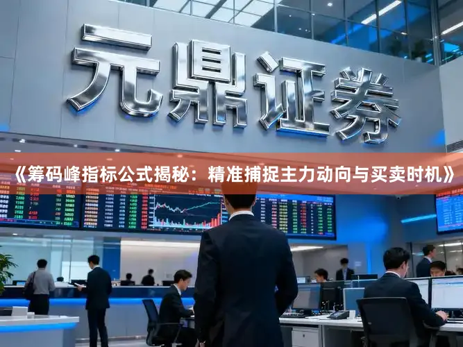《筹码峰指标公式揭秘：精准捕捉主力动向与买卖时机》