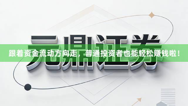 跟着资金流动方向走，普通投资者也能轻松赚钱啦！
