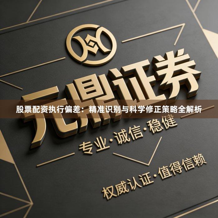 股票配资执行偏差：精准识别与科学修正策略全解析